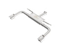 aFe MACH FORCE-Xp Axle-Back Exhaust – 2021–2024 BMW 228i 2.0T