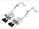 Borla Axle-Back Exhaust – 2014–2018 C7 Corvette Stingray 2.75in To Muffler Dual 2.0in Out 4.25in Tip - product image 2