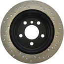 StopTech Sport Drilled Brake Rotors – 2013-2018 BMW 320i xDrive product image 2