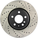 StopTech Sport Drilled & Slotted Brake Rotors – 2012-2016 Audi A4