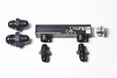 Radium Engineering Universal 4-Port Manifold – Black W/Logo