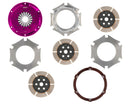 EXEDY Hyper Triple Clutch Kit – Universal Builder Series Triple Metallic Clutch Does NOT Incl FW Req. Custom Clutch Actuation