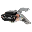 Wilwood MC4 Right Brake Caliper - 0.81 in Rotor Thickness / Black / Mechanical Parking | 120-18266-BK
