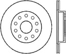 StopTech Cryo Slotted Brake Rotors – 1992-1995 Toyota MR2 product image