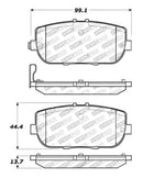 StopTech Sport Brake Pads – 2006-2020 Mazda MX-5 Miata (NA/NB/NC/ND) product image