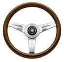 Nardi Classic Steering Wheel - 330mm | Wood Steering Wheel w/ Aluminum Spokes