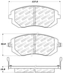 StopTech Sport Brake Pads – 2002-2010 Subaru Impreza product image