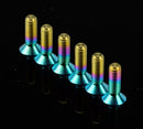 NRG Titanium Conical Steering Wheel Screw Kit – Multi Color