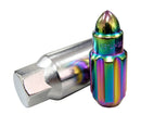 NRG 500 Series M12 X 1.5 Bullet Shape Steel Lug Nut Set - 21 Pc with Lock Key