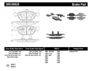 StopTech Sport Brake Pads – 2004-2006 Audi TT Quattro product image 7