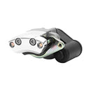 Wilwood Electronic Parking Brake Left Caliper - 0.81 in Rotor Thickness / Polished / 4.75 in Mounting Centers / Lug Mount | 120-15701-P