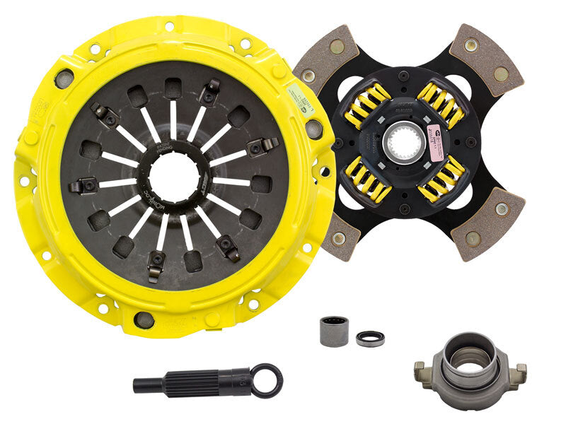 ACT Extreme Race Sprung 4 Pad Clutch Kit with Monoloc - 1993-1998 Mazda RX-7 (FD3S)