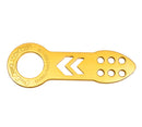 NRG Universal Front Tow Hook - Black – Gold Dip
