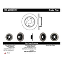 StopTech Cryo Drilled Brake Rotors – 2005-2023 Honda Accord product image 3