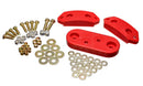 Energy Suspension 61-73 VW Beetle/70-73 Super Beetle Black Motor and Trans Mount Bushings (Inc H/W)