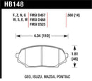 HAWK Performance HT-10 Race Brake Pads (Front) - 90-93 Mazda Miata (NA)