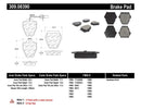 StopTech Sport Brake Pads – 2000-2002 Audi S4 product image
