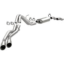 MagnaFlow 11 Ford F-150 3.7L/5.0L/6.2L SS Catback Exhaust Dual Same Side Exit w/ 3.5in SS Tips