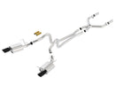 Borla Cat-Back Exhaust – 2011-2012 Mustang GT 5.0L Black Chrome Rd Tip - product image 2