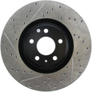StopTech Sport Drilled & Slotted Brake Rotors – 2015-2016 Audi S7 product image 6