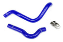 HPS Performance Silicone Radiator Hoses – 1992-2000 Honda Civic / 1993-1997 Honda Del Sol / 1999-2000 Honda Civic Si - 57-1019-BLUE