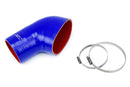 HPS Performance Silicone Air Intake Hose – 2001-2006 BMW E46 M3 - 57-1078-BLUE