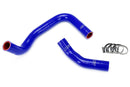 HPS Performance Silicone Radiator Hoses – 1985-1987 Toyota Corolla - 57-1202-BLUE