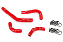 HPS Performance Silicone Radiator Hoses – 2004-2009 Honda CRF250R / 2004-2009 Honda CRF250X - 57-1234-RED