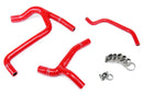 HPS Performance Silicone Radiator Hoses – 2009-2009 Kawasaki KX450F - 57-1243-RED