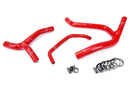 HPS Performance Silicone Radiator Hoses – 2006-2008 Kawasaki KX450F - 57-1244-RED