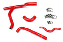 HPS Performance Silicone Radiator Hoses – 2006-2008 Kawasaki KX250F - 57-1245-RED