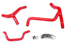 HPS Performance Silicone Radiator Hoses – 2010-2012 Kawasaki KX450F - 57-1246-RED
