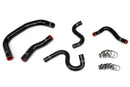 HPS Performance Silicone Radiator and Heater Hoses – 1985-1987 Toyota Corolla - 57-1337-BLK