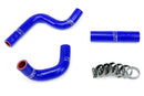 HPS Performance Silicone Radiator Hoses – 1998-2012 Kawasaki KX80 KX85 KX100 - 57-1364-BLUE