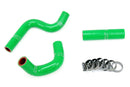 HPS Performance Silicone Radiator Hoses – 1998-2012 Kawasaki KX80 KX85 KX100 - 57-1364-GRN