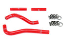 HPS Performance Silicone Radiator Hoses – 2007-2012 Honda CRF150R - 57-1371-RED