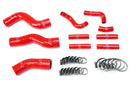 HPS Performance Silicone Radiator and Heater Hoses – 1996-1997 Lexus LX450 / 1992-1997 Toyota Land Cruiser - 57-1441-RED