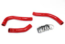 HPS Performance Silicone Radiator Hoses – 2008-2010 Ford F-250 Superduty / 2008-2010 Ford F-350 Superduty / 2008-2010 Ford F-450 Superduty - 57-1457-RED