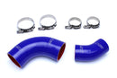HPS Performance Silicone Intercooler Hoses – 2006 Mazda Mazdaspeed 6 / 2007-2010 Mazda CX7 / 2007-2013 Mazda Mazdaspeed 3 - 57-1486-BLUE