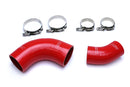 HPS Performance Silicone Intercooler Hoses – 2006 Mazda Mazdaspeed 6 / 2007-2010 Mazda CX7 / 2007-2013 Mazda Mazdaspeed 3 - 57-1486-RED