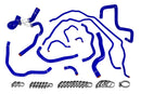 HPS Performance Silicone Radiator and Heater Hoses – 2007-2009 Mazda Mazdaspeed 3 - 57-1511-BLUE