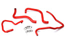 HPS Performance Silicone Radiator and Heater Hoses – 2003-2006 Jeep Wrangler - 57-1589-RED