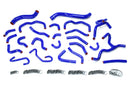 HPS Performance Silicone Radiator and Heater Hoses – 2008-2016 Lexus LX570 / 2008-2016 Toyota Land Cruiser - 57-1670-BLUE