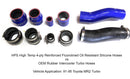 HPS Performance Silicone Intercooler Hoses – 1991-1995 Toyota MR2