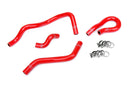 HPS Performance Silicone Heater Hoses – 1996-2000 Honda Civic CX DX LX - 57-1773-RED