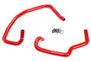 HPS Performance Silicone Heater Hoses – 2003-2009 Toyota 4Runner - 57-1785-RED
