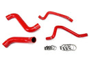 HPS Performance Silicone Radiator and Heater Hoses – 2004 Subaru Impreza WRX - 57-1810-RED
