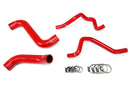 HPS Performance Silicone Radiator and Heater Hoses – 2005 Subaru Impreza WRX / 2005-2007 Subaru Impreza WRX STI / 2006-2007 Subaru Impreza WRX - 57-1811-RED