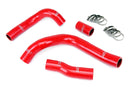 HPS Performance Silicone Radiator Hoses – 2016-2017 Lexus IS200t / 2018-2025 Lexus IS300 - 57-1829-RED