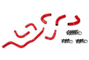 HPS Performance Silicone Oil cooler and throttle body Hoses – 2006-2009 Honda S2000 - 57-1857-RED